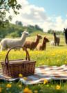 Saisonstart Picknick inmitten Alpakas Wädenswil