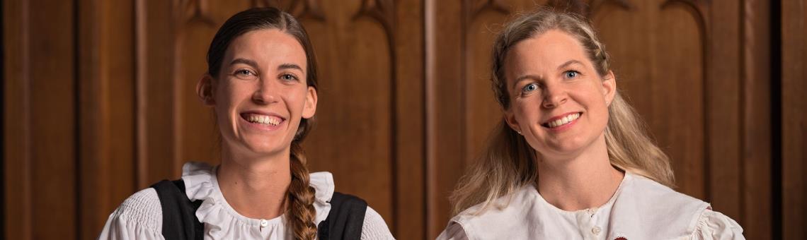  Lisa Stoll + Fabienne Romer: Stubete am Rhein - Orgel trifft Alphorn