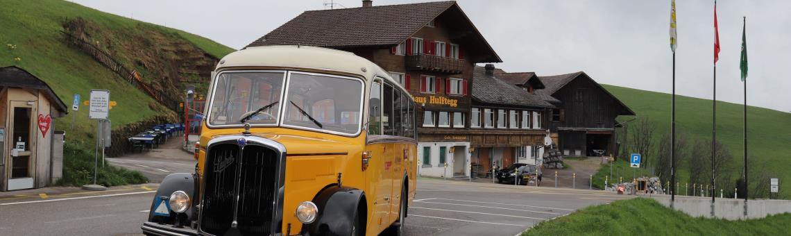 Lunchfahrt mit Oldtimerpostauto