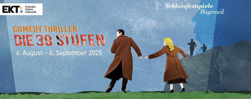 «Die 39 Stufen» – Schlossfestspiele Hagenwil