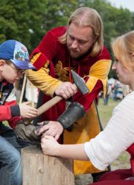 Event uf dem Schloss Letzigrund