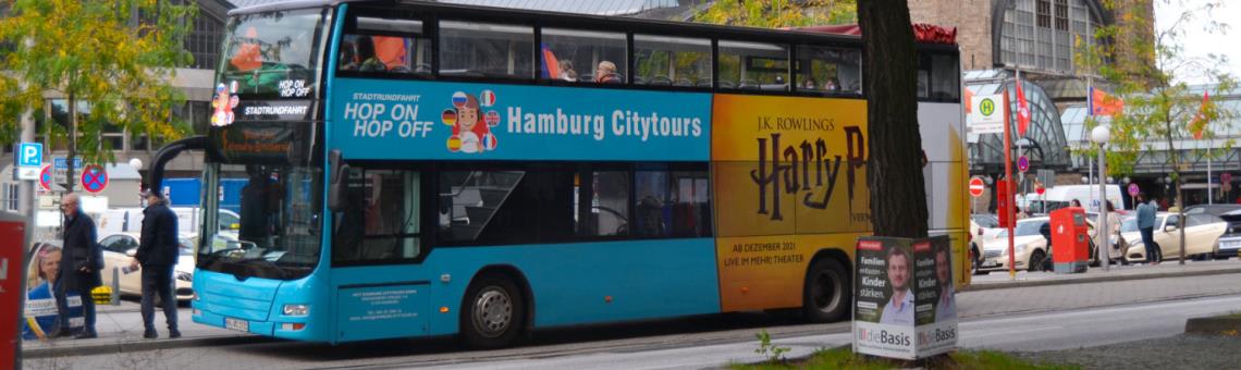 Hauptbahnhof Ost, Hachmannplatz, Bushaltestelle Kirchenallee